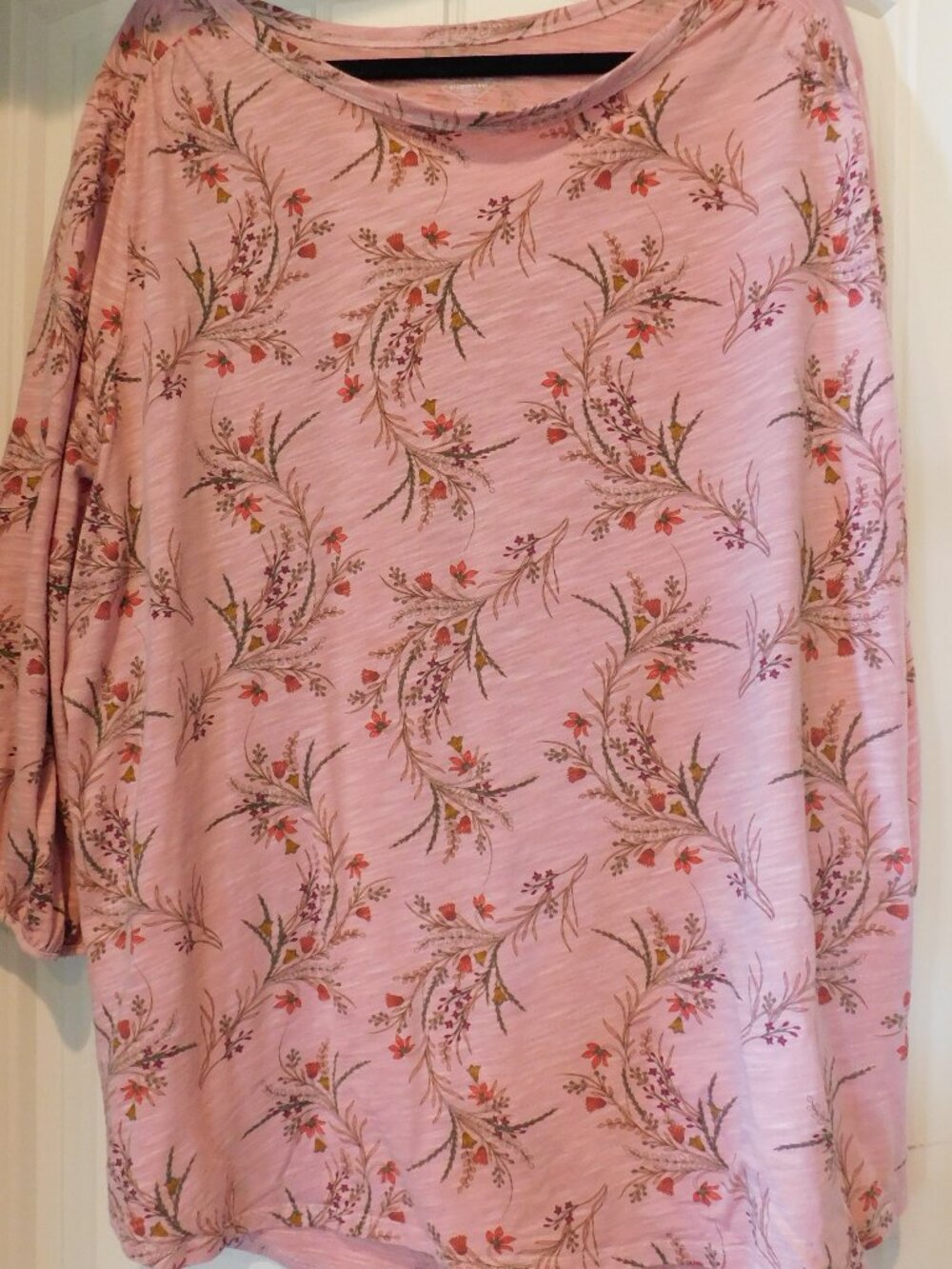 Size 2X Mauve St. John's Bay Pullover Top